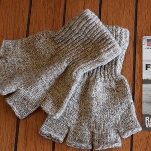 Ragg Wool Fingerless Gloves NWOT
